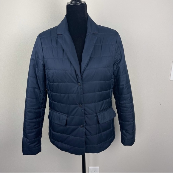 Tommy Hilfiger Women’s Navy Button down Demi season Jacket size M - Picture 7 of 12